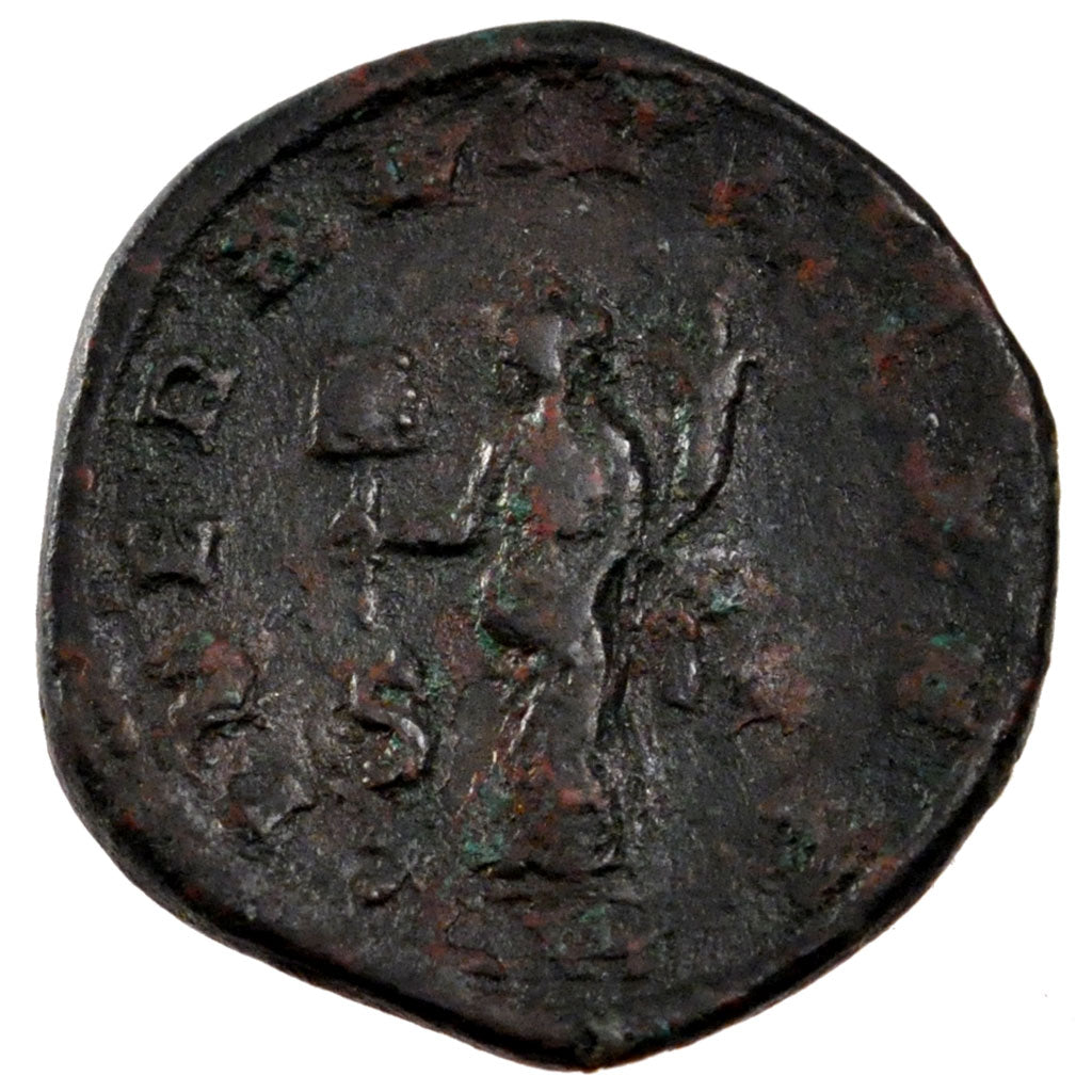 Coin, Trajan Decius, Dupondius, Roma, EF(40-45), Copper, Cohen:74