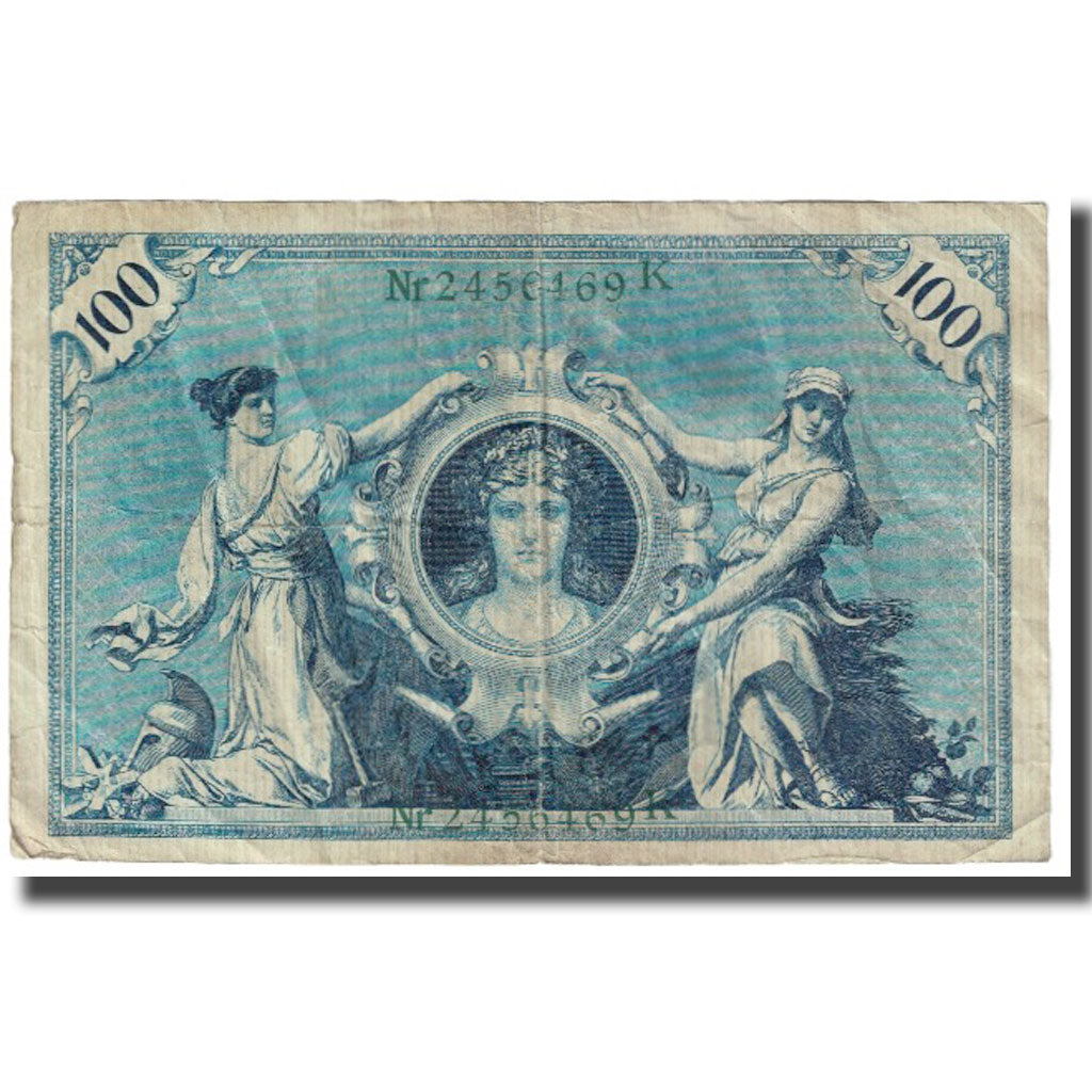 Banknote, Germany, 100 Mark, 1908, 1908-02-07, KM:34, EF(40-45)