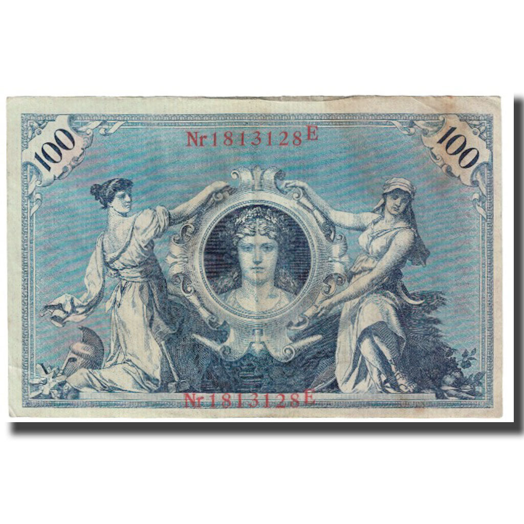 Banknote, Germany, 100 Mark, 1908, 1908-02-07, KM:33a, EF(40-45)