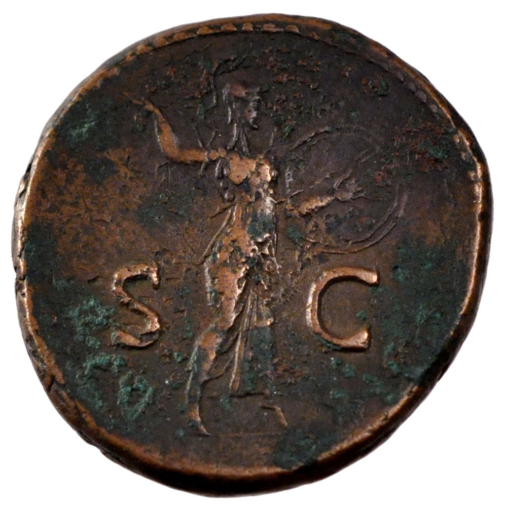 Claudius, As, Roma, AU(50-53), Copper, Cohen #84, 14.50