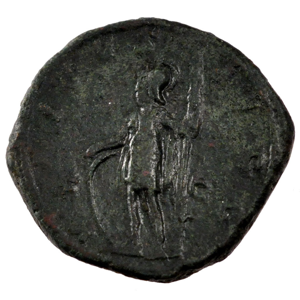 Valerian II, Sestertius, EF(40-45), Copper, Cohen #269, 27.20