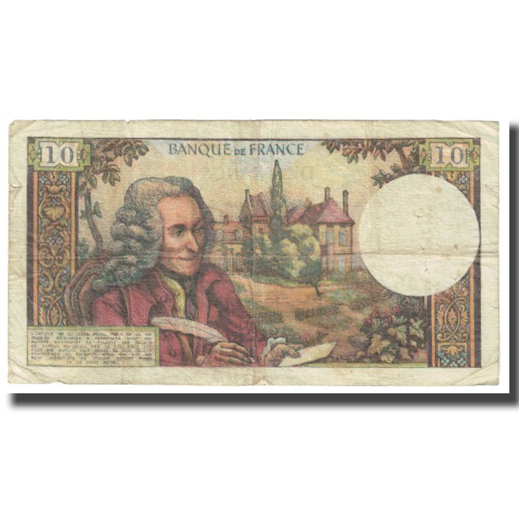 France, 10 Francs, Racine, 1970, G.Gouin D'Ambrières-R.Tondu-P.Gargam