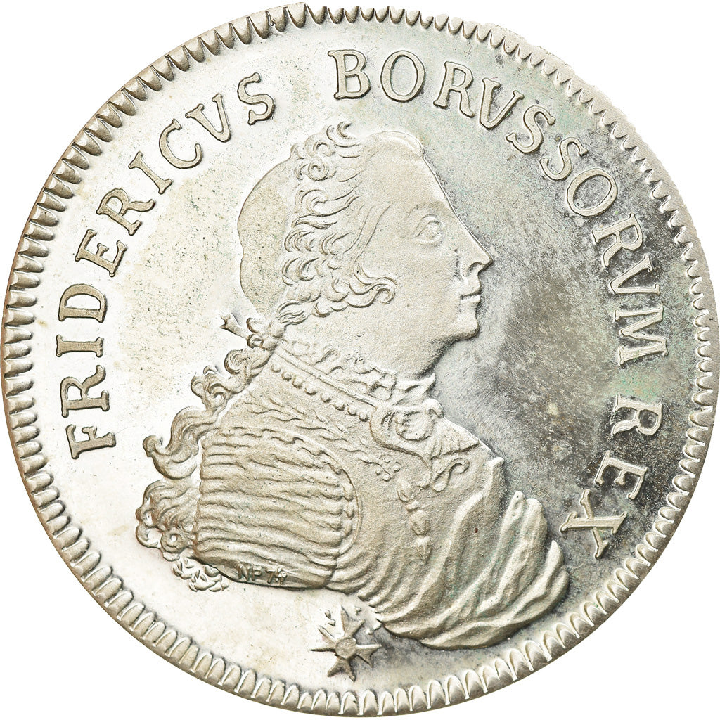 Allemagne, Médaille, Fredericus Borussorum Rex, History, SUP, Argent