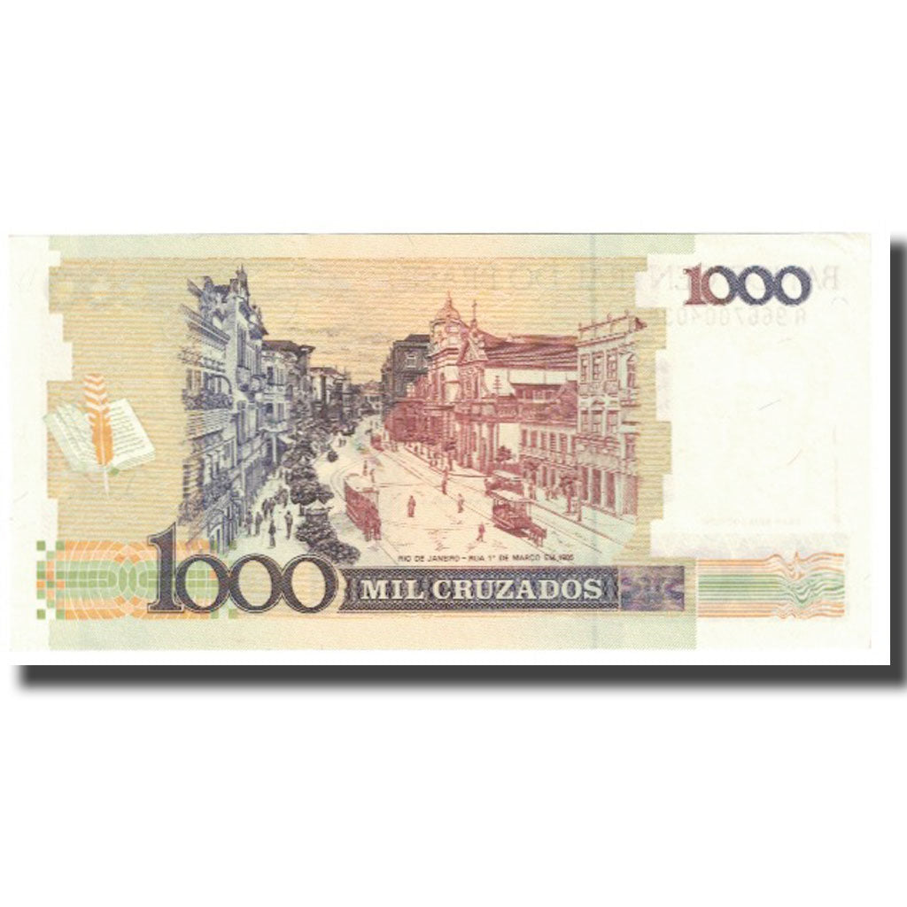 Banconote, Brasile, 1000 Cruzados, KM:213b, FDS