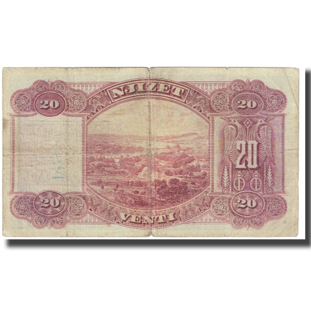 Banknote, Albania, 20 Franka Ari, KM:12b, VF(20-25)