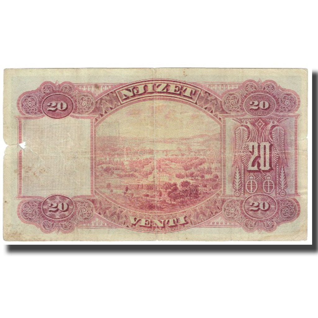Banknote, Albania, 20 Franka Ari, KM:12b, VF(20-25)