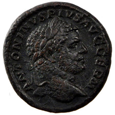 Caracalla, As, Roma, AU(50-53), Copper, RIC #568b, 10.60