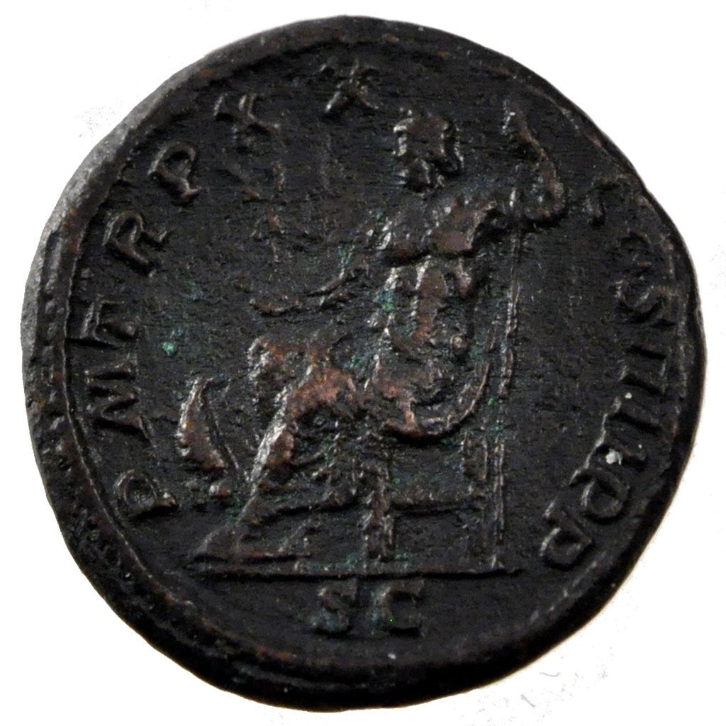 Caracalla, As, Roma, AU(50-53), Copper, RIC #568b, 10.60