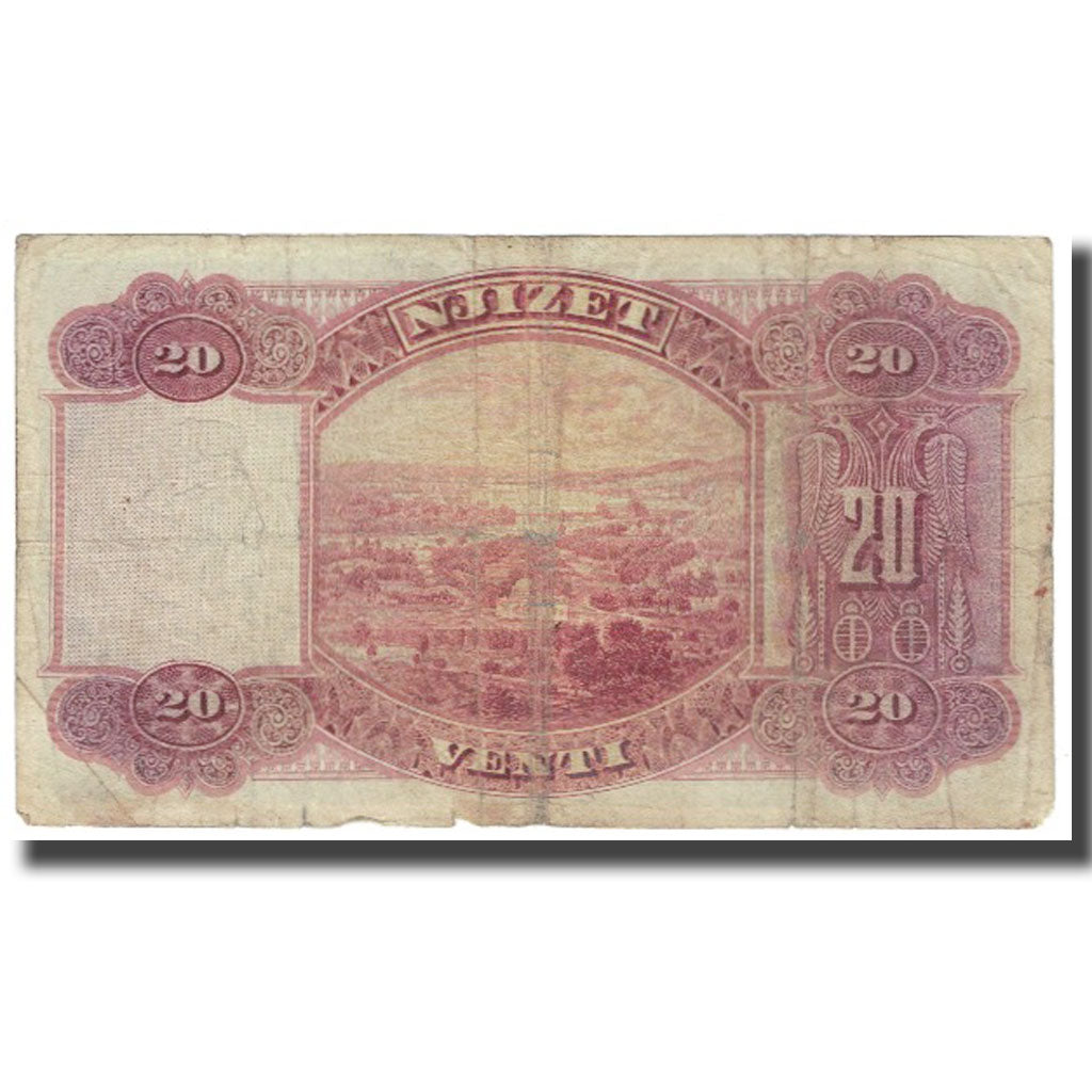 Banknote, Albania, 20 Franka Ari, KM:3a, VF(20-25)