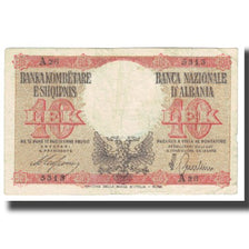 Banknote, Albania, 10 Lek, KM:11, VF(20-25)
