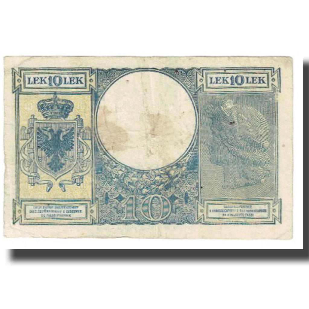 Banknote, Albania, 10 Lek, KM:11, VF(20-25)