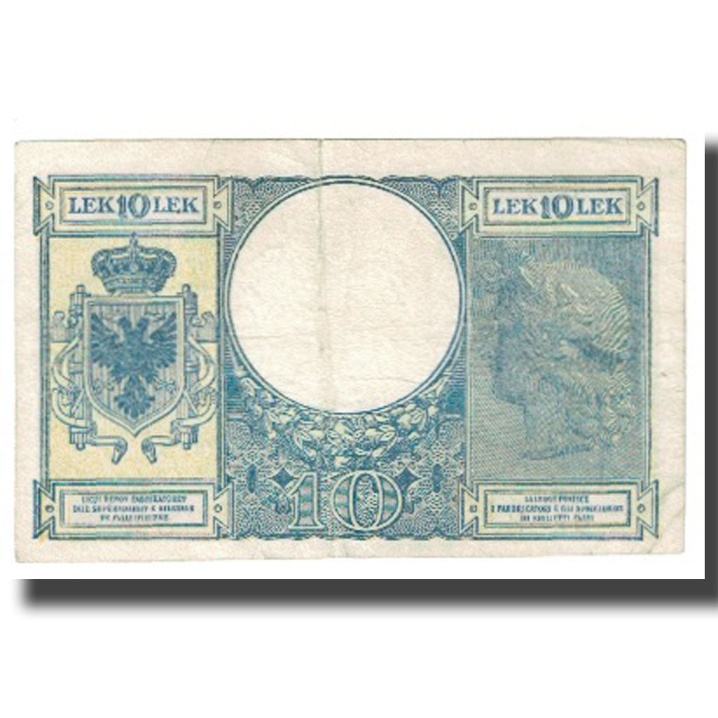 Banknote, Albania, 10 Lek, KM:11, VF(20-25)