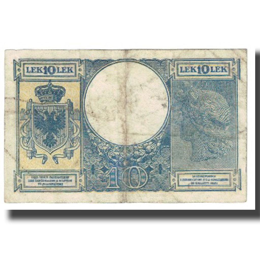 Banknote, Albania, 10 Lek, KM:11, VF(20-25)