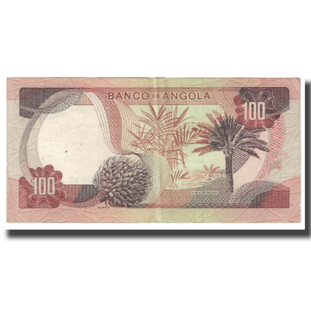 Banknote, Angola, 100 Escudos, 1972, 1972-11-24, KM:101, EF(40-45)