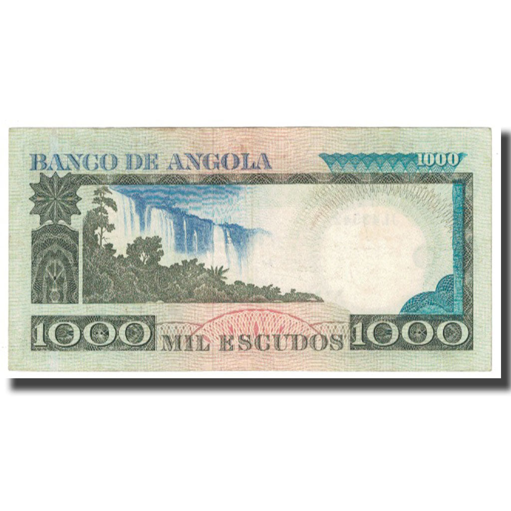 Banknote, Angola, 1000 Escudos, 1973, 1973-06-10, KM:108, EF(40-45)