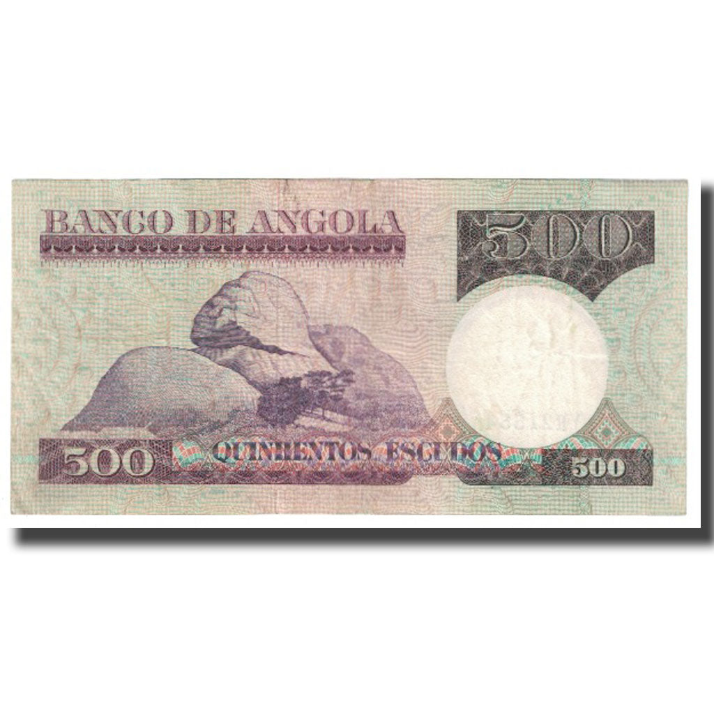 Banknote, Angola, 500 Escudos, 1973, 1973-06-10, KM:107, EF(40-45)