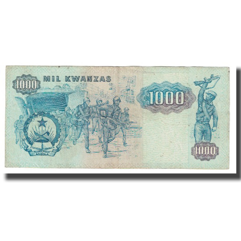 Banknote, Angola, 1000 Kwanzas, 1984, 1984-01-07, KM:121a, EF(40-45)