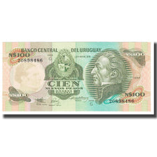 Banknote, Uruguay, 100 Nuevos Pesos, KM:62a, UNC(65-70)
