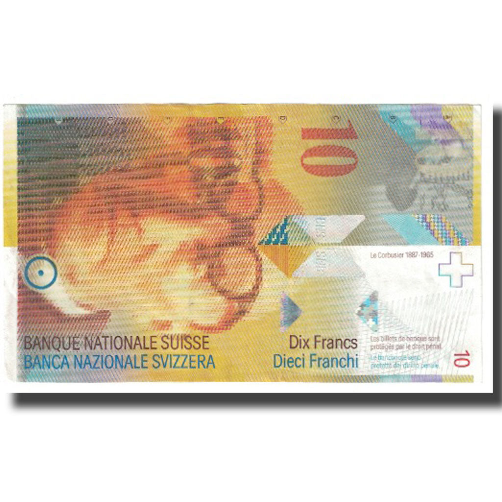 Billet, Suisse, 10 Franken, KM:67a, SPL