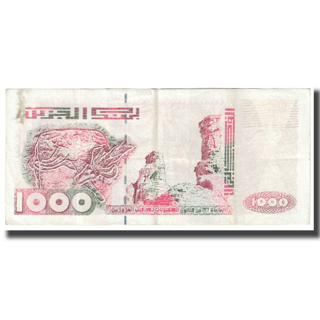 Banknote, Algeria, 1000 Dinars, KM:140, EF(40-45)