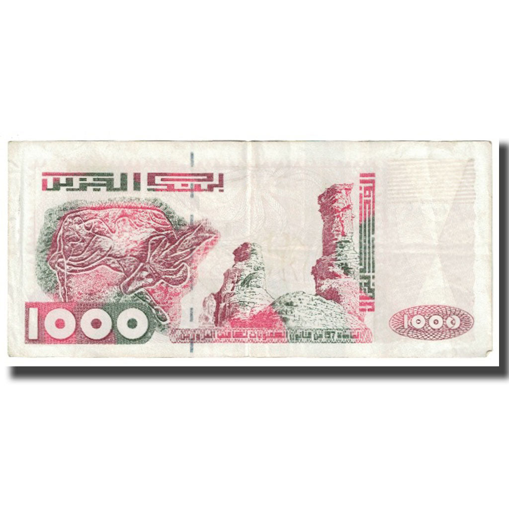 Banknote, Algeria, 1000 Dinars, KM:140, EF(40-45)