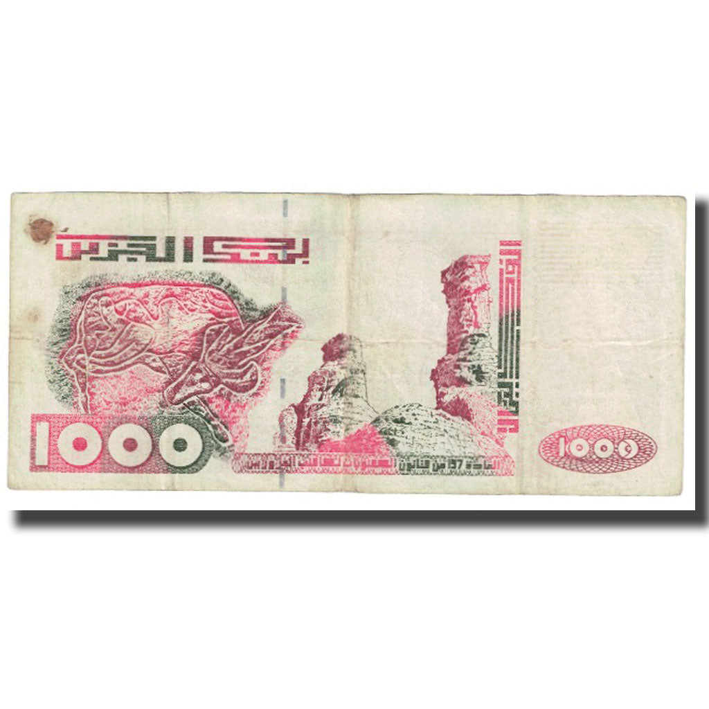 Banknote, Algeria, 1000 Dinars, KM:140, VF(20-25)