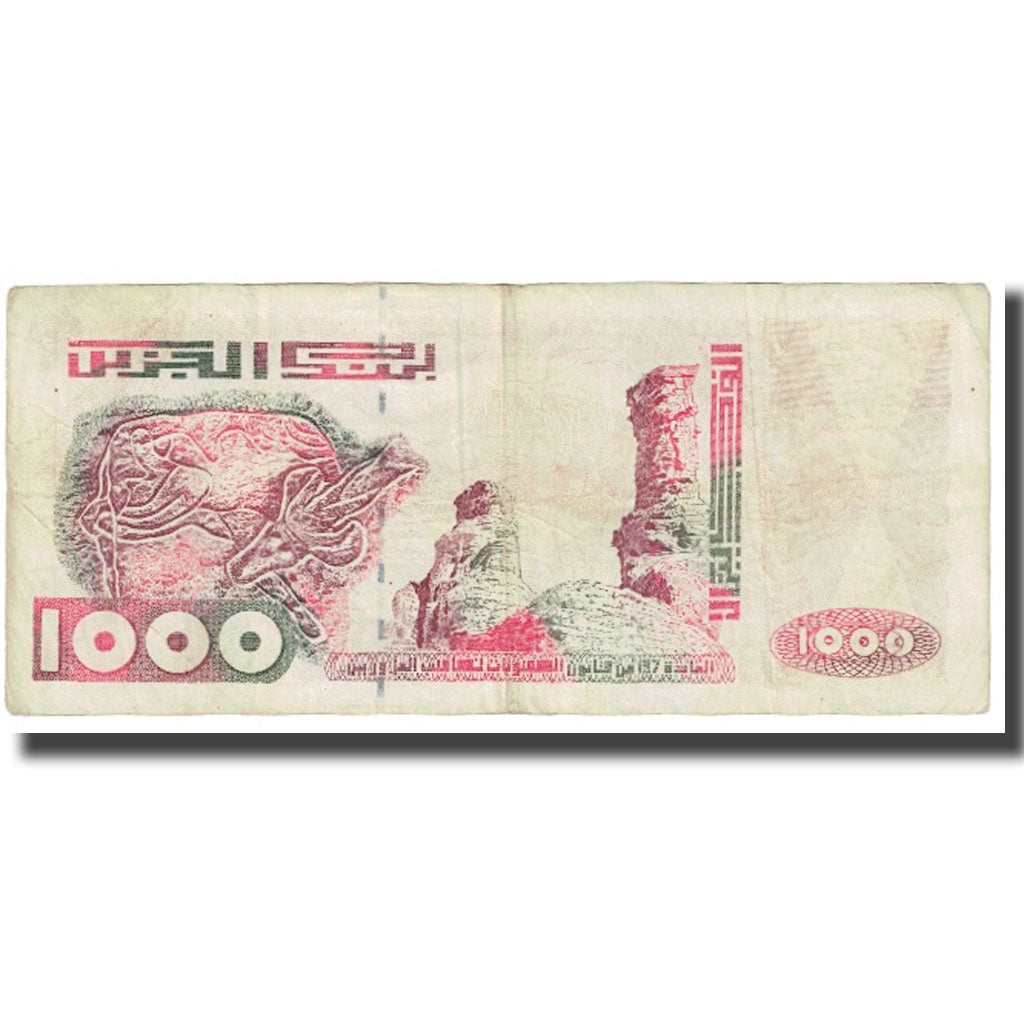Banknote, Algeria, 1000 Dinars, KM:140, VF(20-25)
