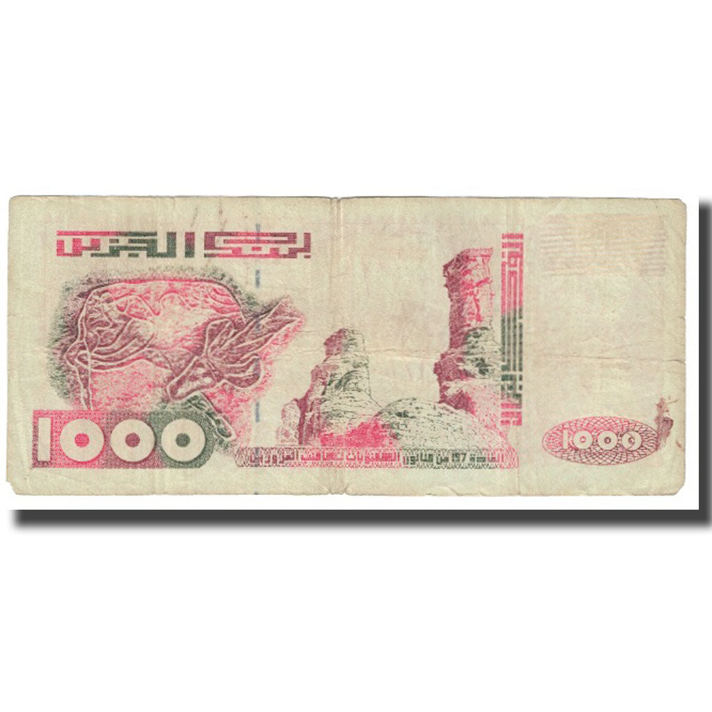 Banknote, Algeria, 1000 Dinars, KM:140, VF(20-25)