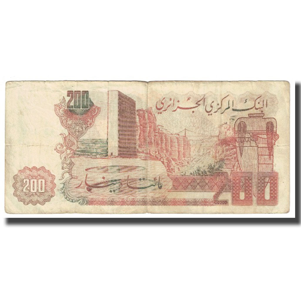 Banknote, Algeria, 200 Dinars, KM:135a, VF(20-25)