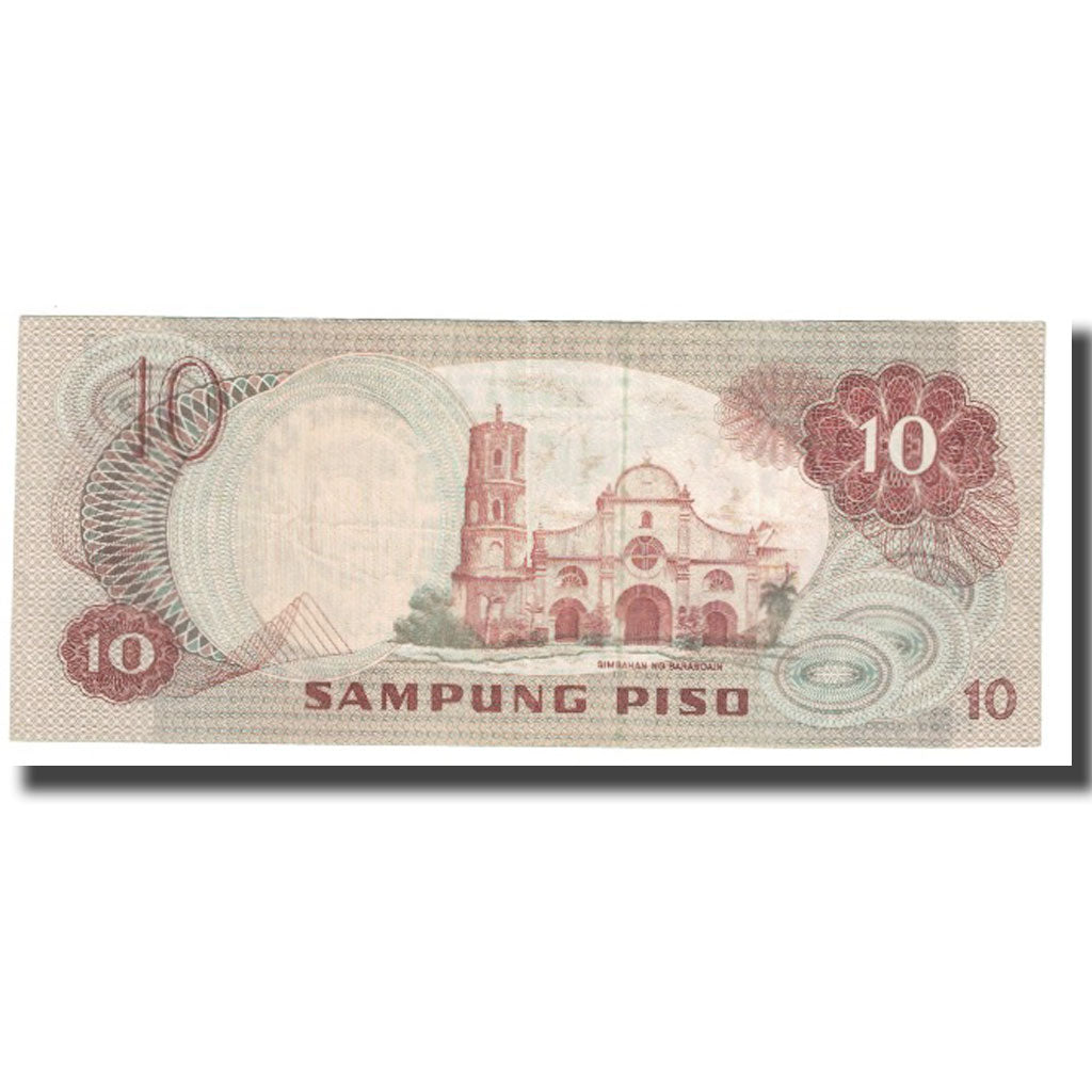 Banconote, Filippine, 10 Piso, KM:144a, BB