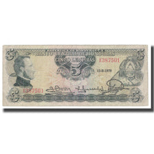 Banknote, Honduras, 5 Lempiras, 1978, 1978-02-13, KM:59a, VF(20-25)