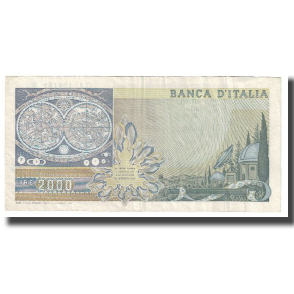 Banknote, Italy, 2000 Lire, 1973, 1973-09-10, KM:103c, VF(20-25)