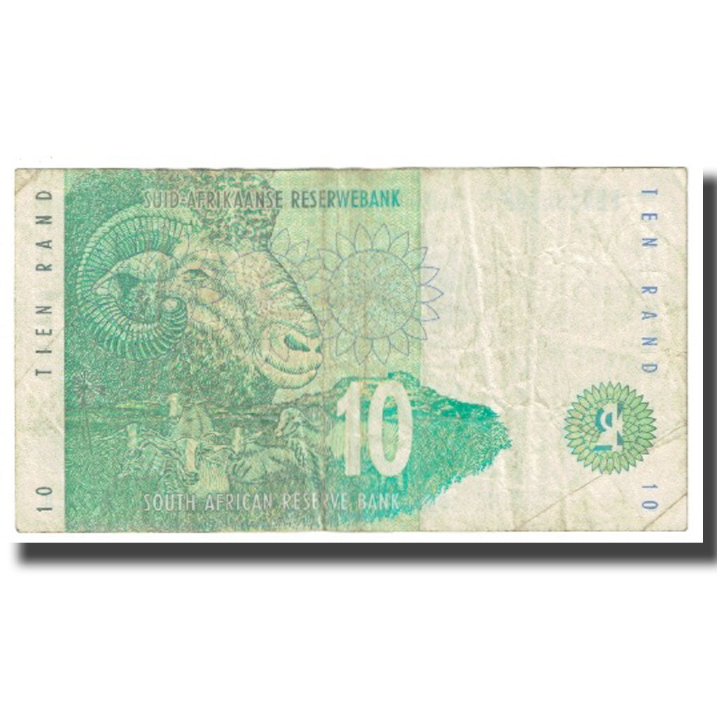Banknote, South Africa, 10 Rand, KM:128a, VF(20-25)