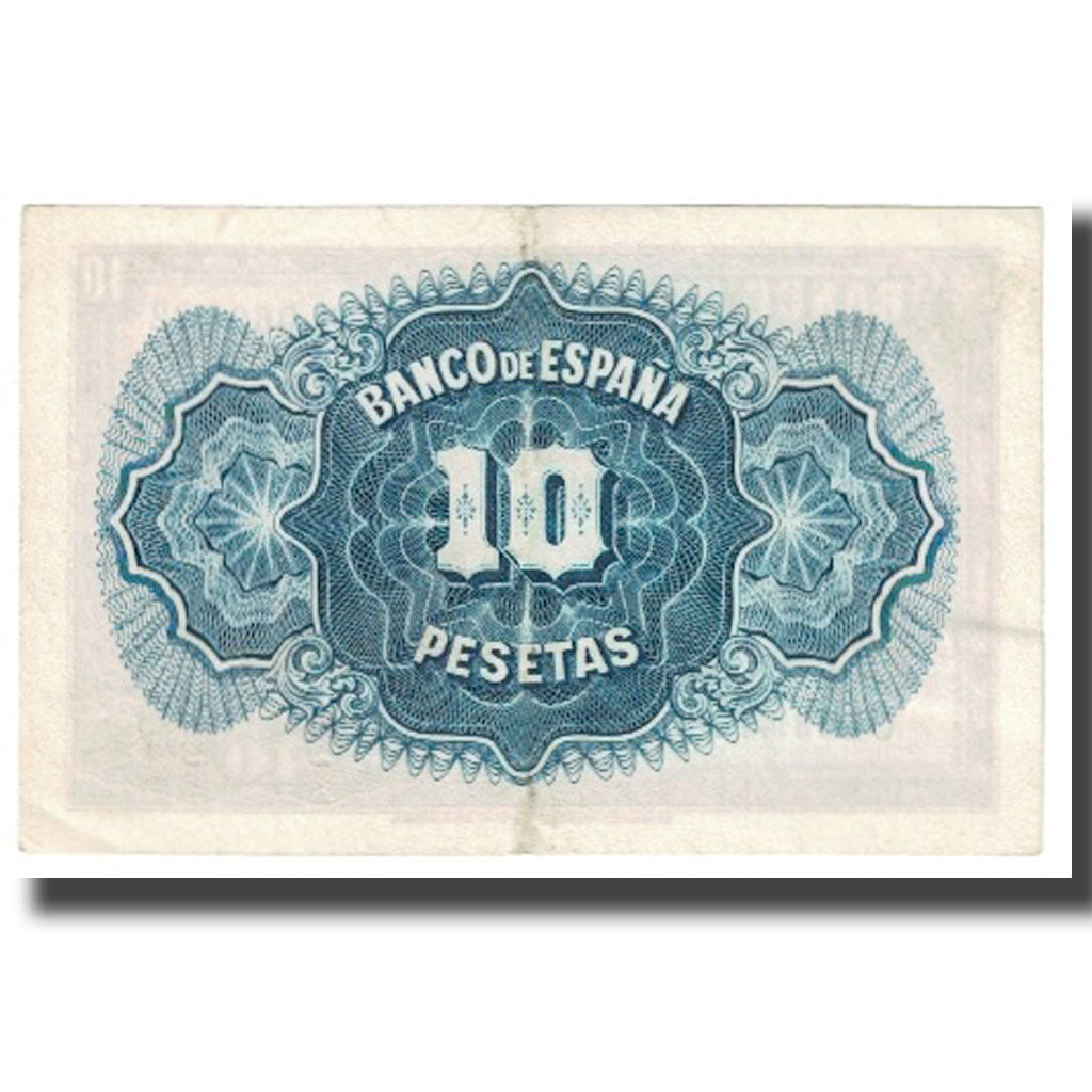 Banknote, Spain, 10 Pesetas, 1935, KM:86a, EF(40-45)