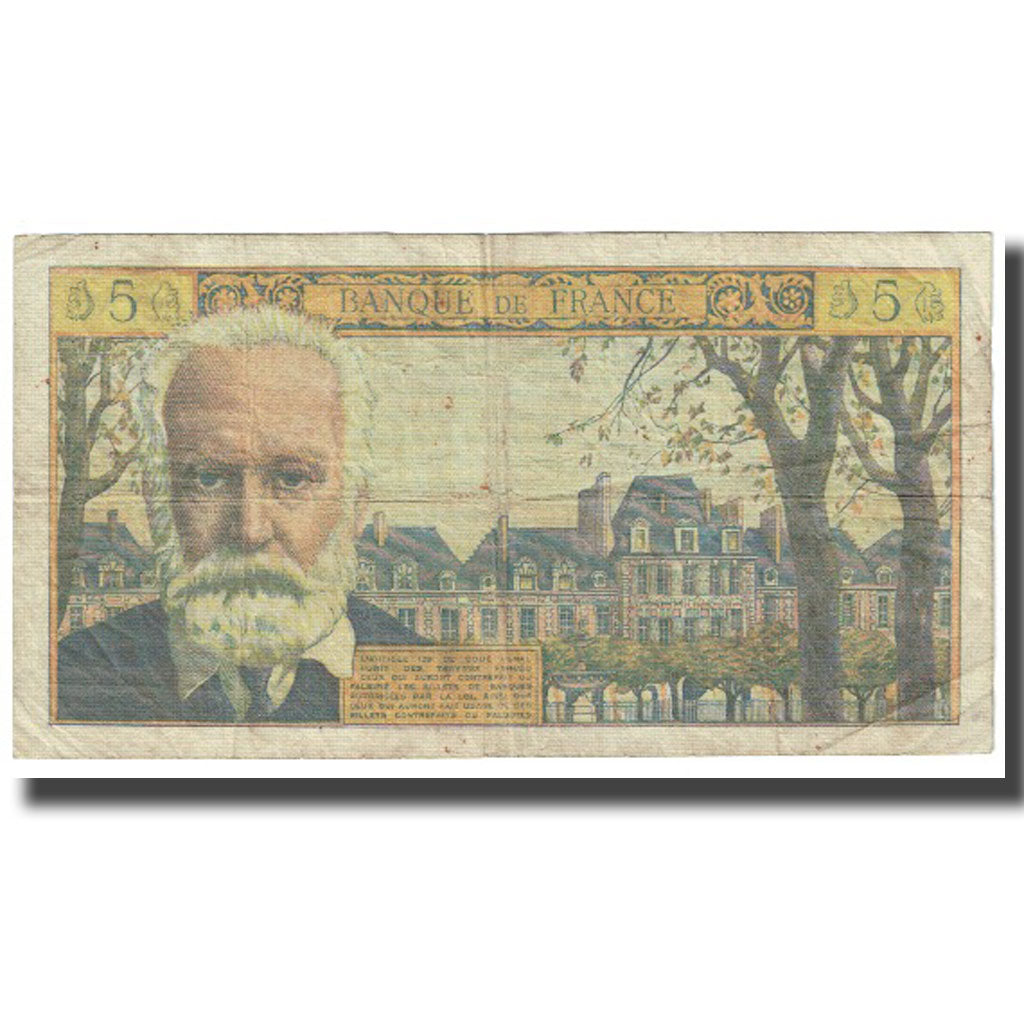 France, 5 Nouveaux Francs, 1965, 1965-05-06, VF(20-25), Fayette:56.18, KM:141a
