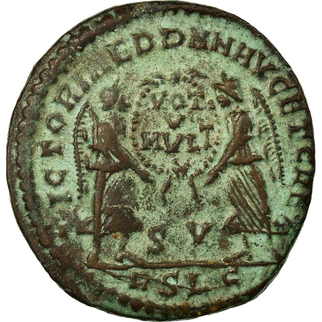 Coin, Decentius, Maiorina, Lyon - Lugdunum, AU(55-58), Copper, Cohen:33