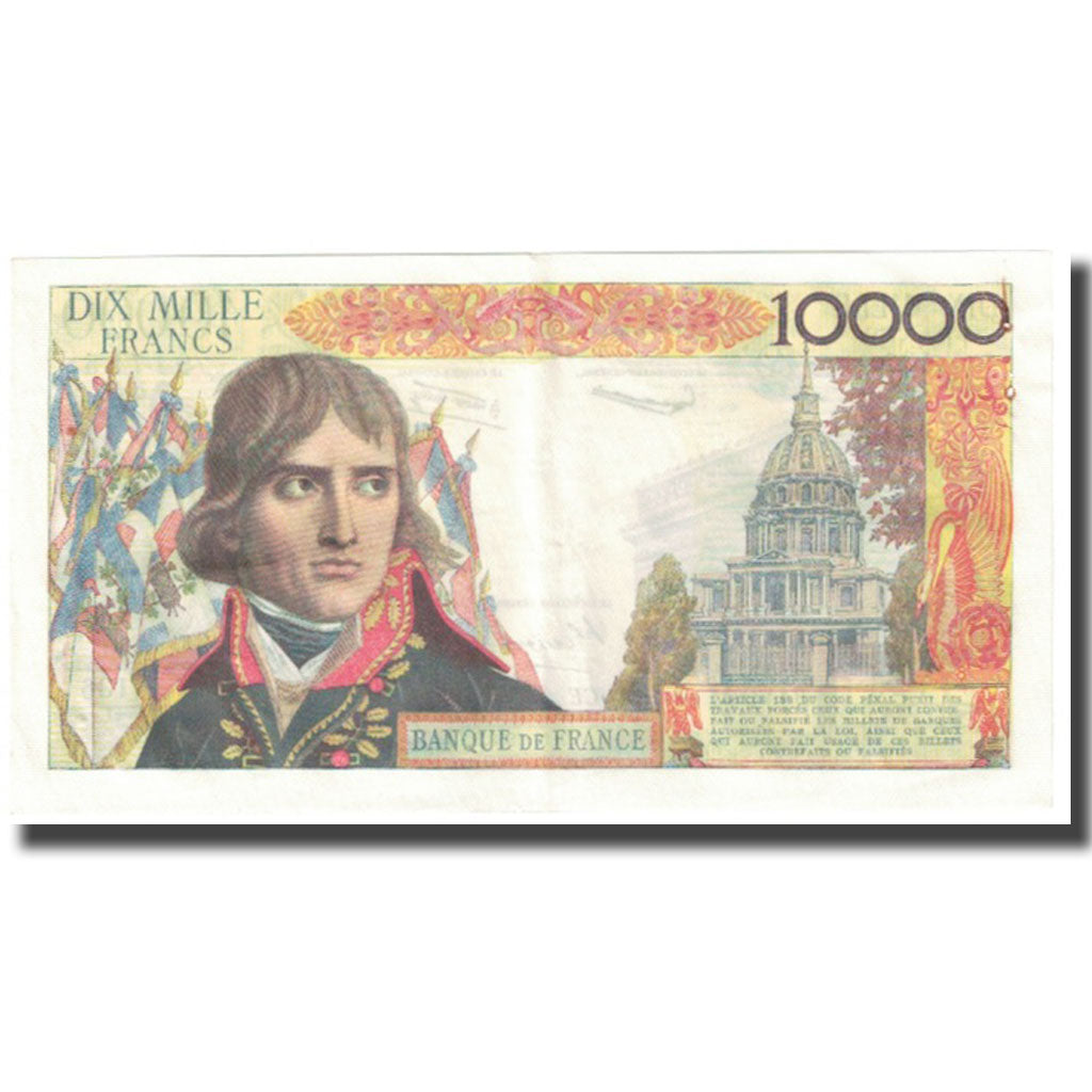 Francia, 10,000 Francs, Bonaparte, 1958, J. Belin, G. Gouin d'Ambrieres and P.