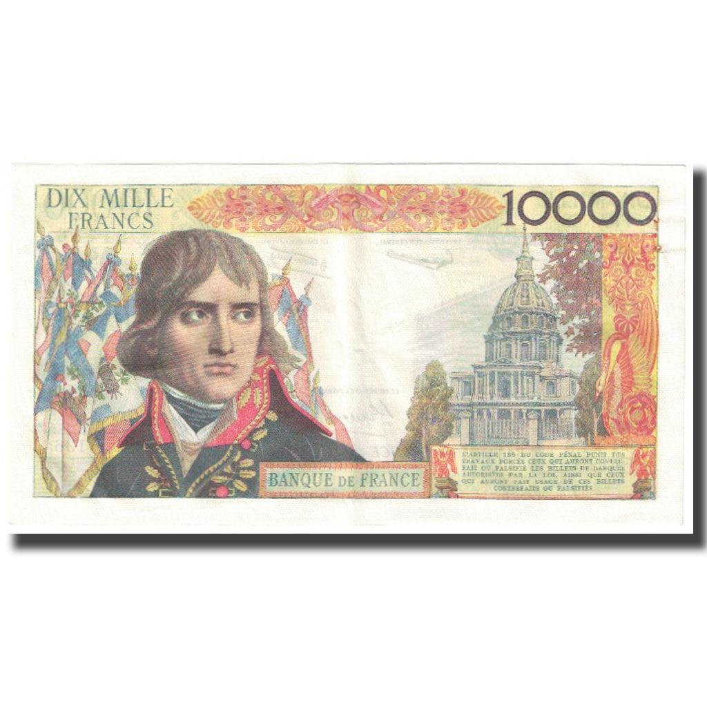 Francia, 10,000 Francs, Bonaparte, 1958, J. Belin, G. Gouin d'Ambrieres and P.