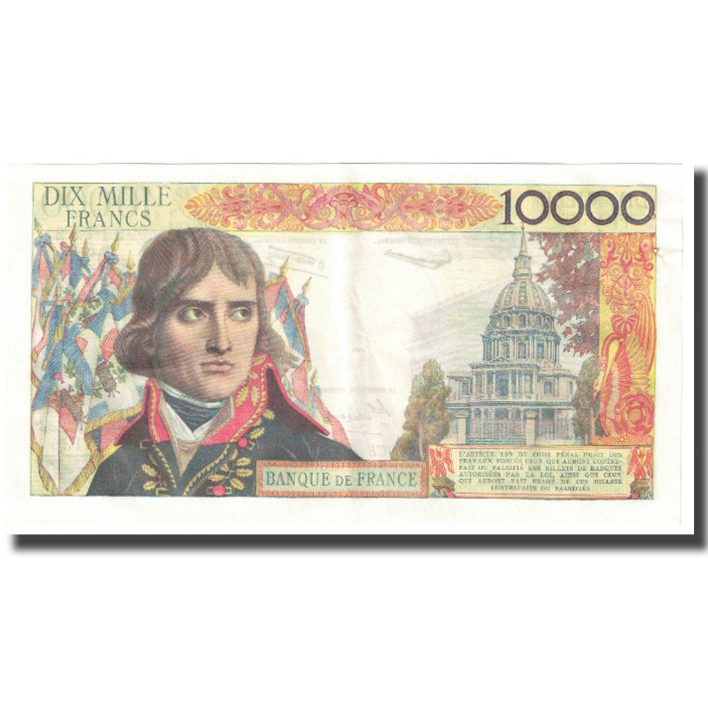Francia, 10,000 Francs, Bonaparte, 1958, J. Belin, G. Gouin d'Ambrieres and P.