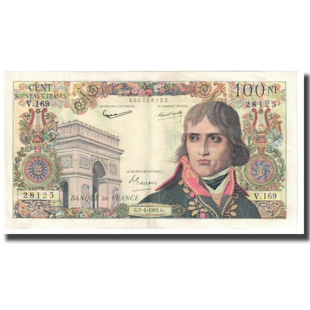 Francia, 100 Nouveaux Francs, Bonaparte, 1962, G.Gouin