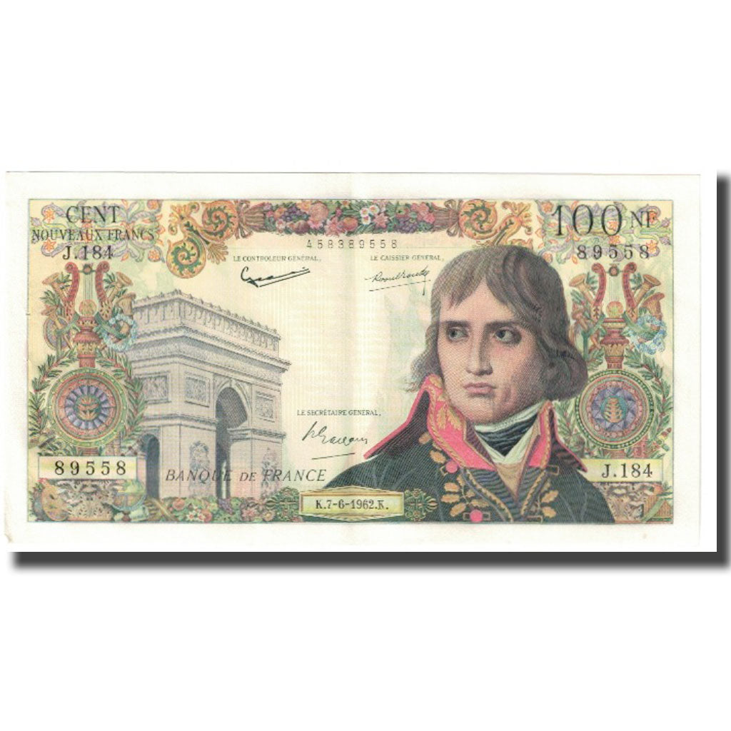 Francia, 100 Nouveaux Francs, Bonaparte, 1962, G.Gouin