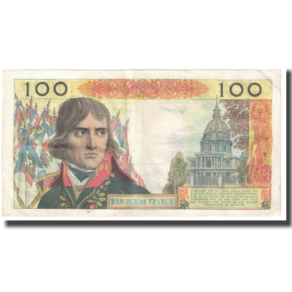 Francia, 100 Nouveaux Francs, Bonaparte, 1962, G.Gouin