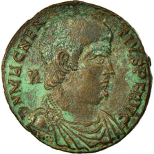 Coin, Magnentius, Maiorina, Lyons, AU(55-58), Copper, Cohen:69