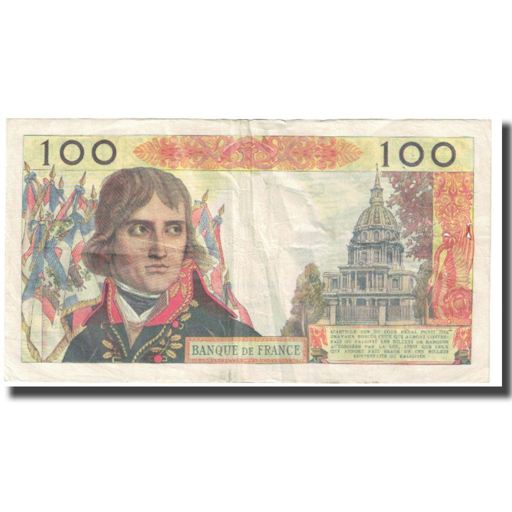 Francia, 100 Nouveaux Francs, Bonaparte, 1960, G.Gouin