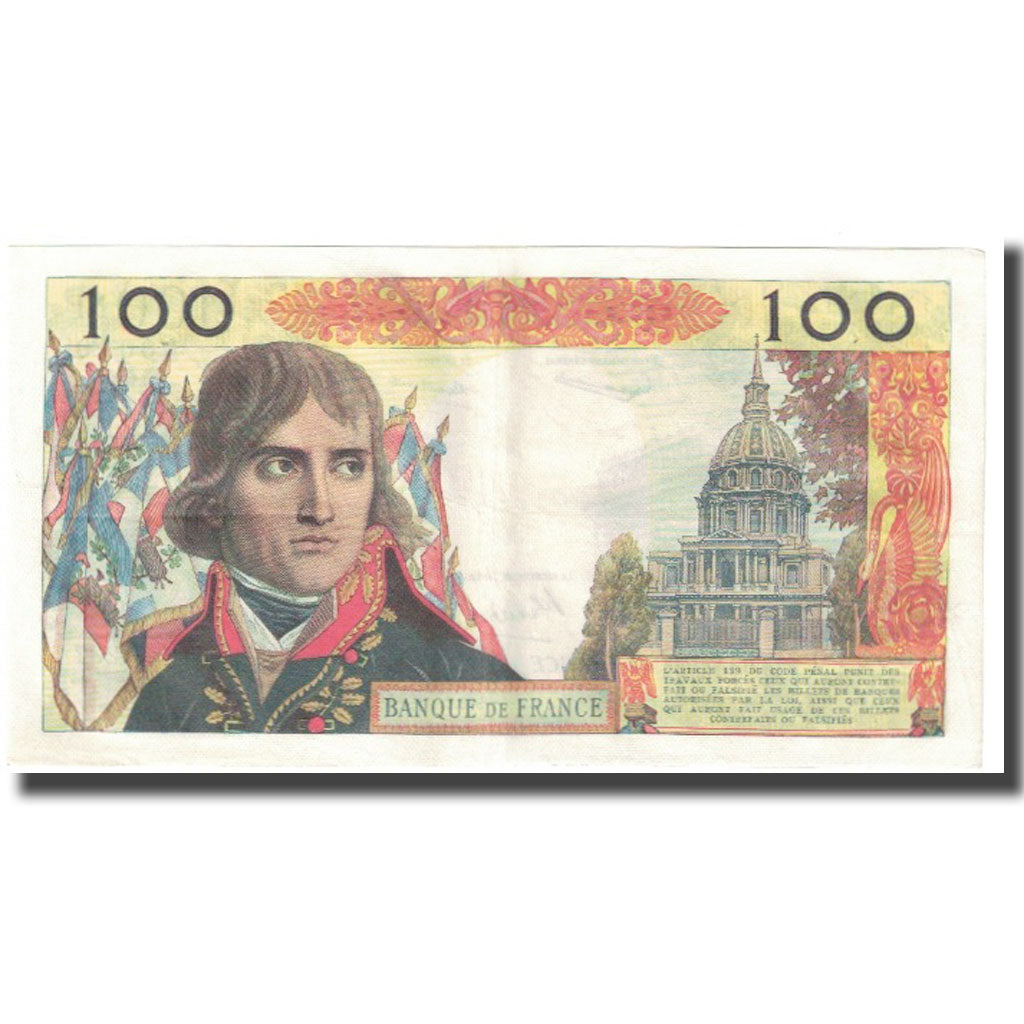 France, 100 Nouveaux Francs, Bonaparte, 1963, G.Gouin
