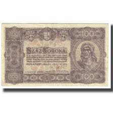 Banknote, Hungary, 100 Korona, 1923, 1923-07-01, KM:73a, EF(40-45)