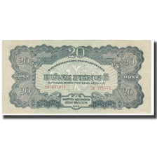 Banknote, Hungary, 20 Pengö, 1944, KM:M6b, AU(55-58)