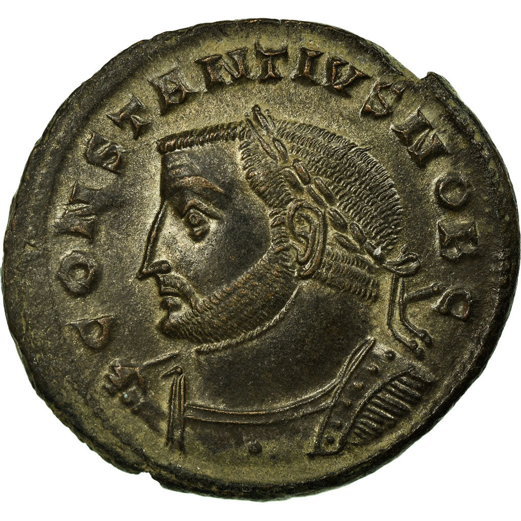 Coin, Constantius I, Follis, Lyon - Lugdunum, AU(55-58), Copper, Cohen:122