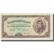 Banknote, Hungary, 100 Million Milpengö, 1946, 1946-03-18, KM:130, EF(40-45)