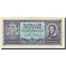 Nota, Hungria, 10 Million Milpengö, 1946, 1946-05-24, KM:129, EF(40-45)